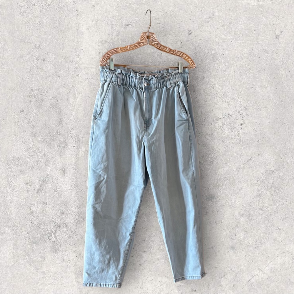 Paperbag waist jeans - No Boundaries